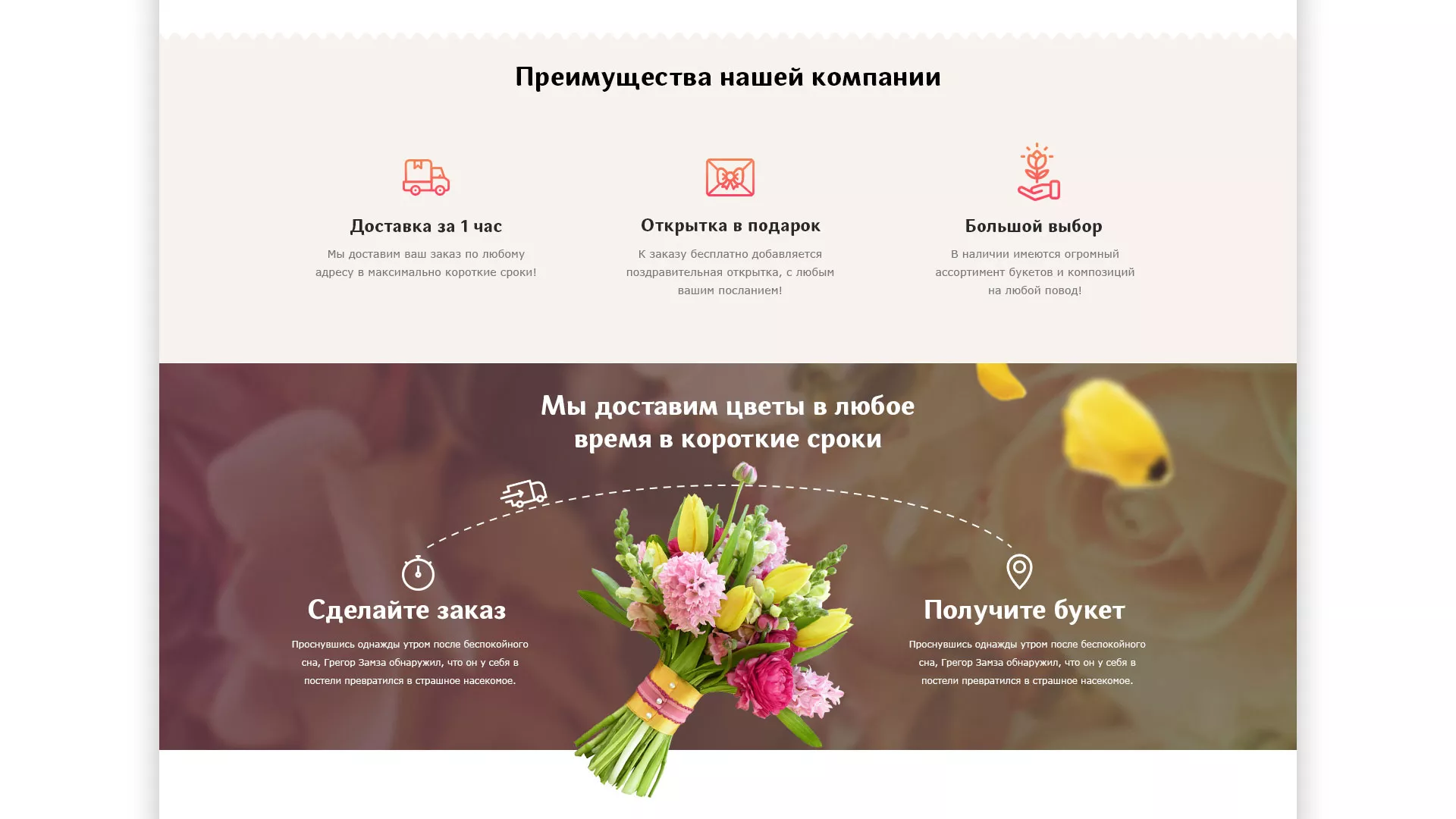 Создание интернет-магазина «Букет-онлайн» по цветам в Шуе